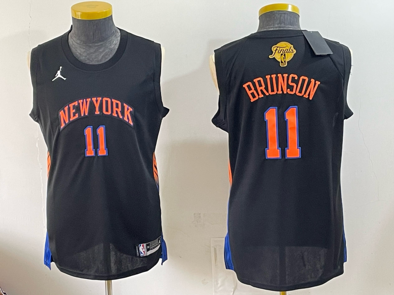 Men New York Knicks #11 Brunson black 2026 Nike NBA jersey 0701006